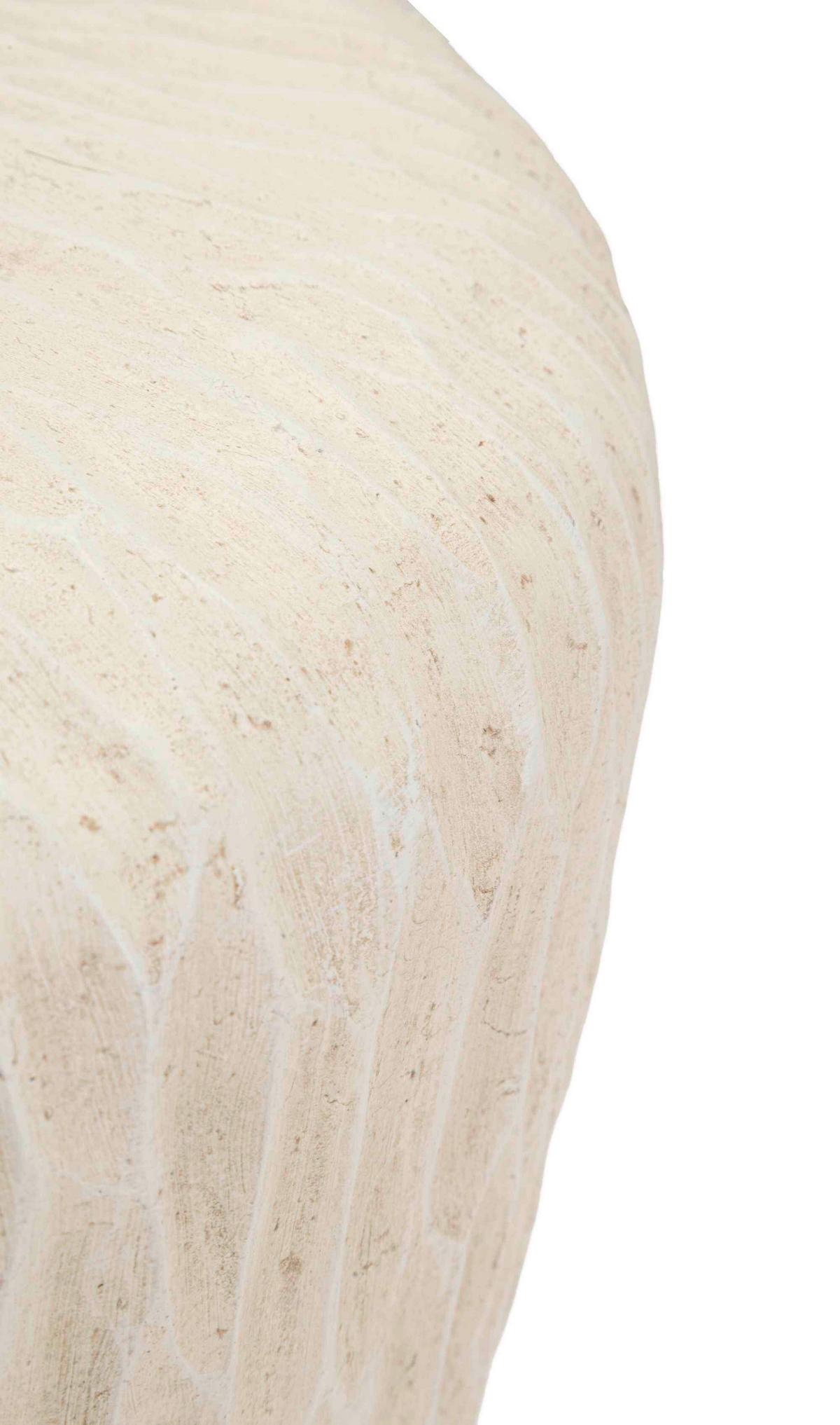 Vase Shade Pot Creme B: 35 cm - Creme, Basics, Metall (35/32,5/35cm)
