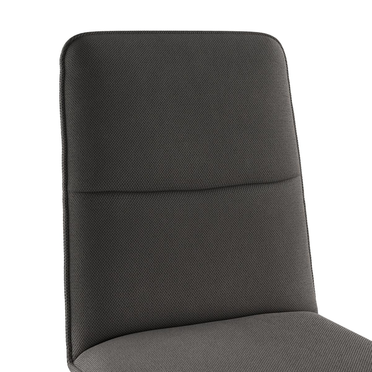 Vierfußstuhl Beluna Ii Webstoff Anthrazit, B: 47cm - Eichefarben/Anthrazit, KONVENTIONELL, Holz/Textil (47/91/56cm) - James Wood