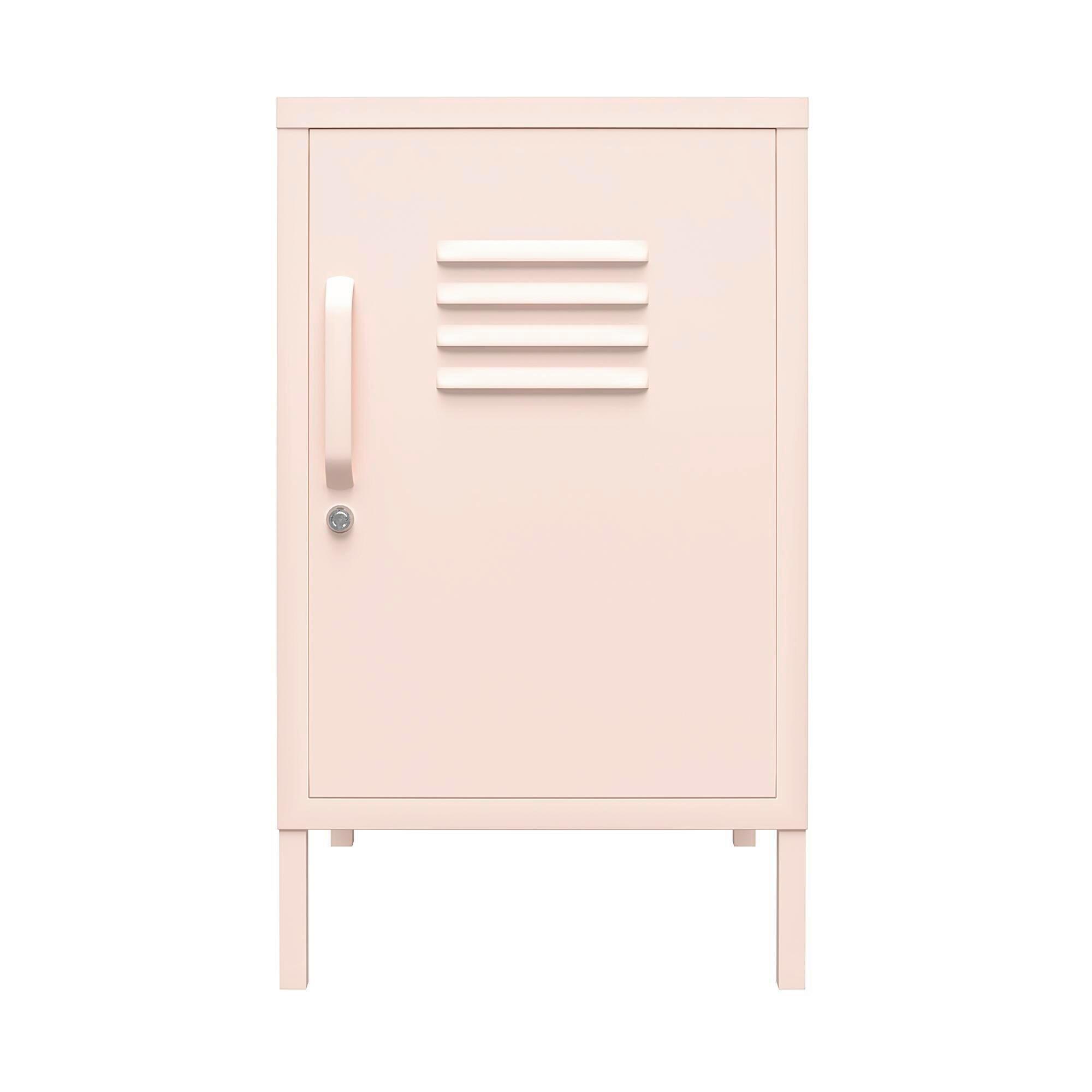Beistelltisch Mission District Rosa B: 38 cm - Rosa, Design, Metall (38/40/69cm) - MID.YOU
