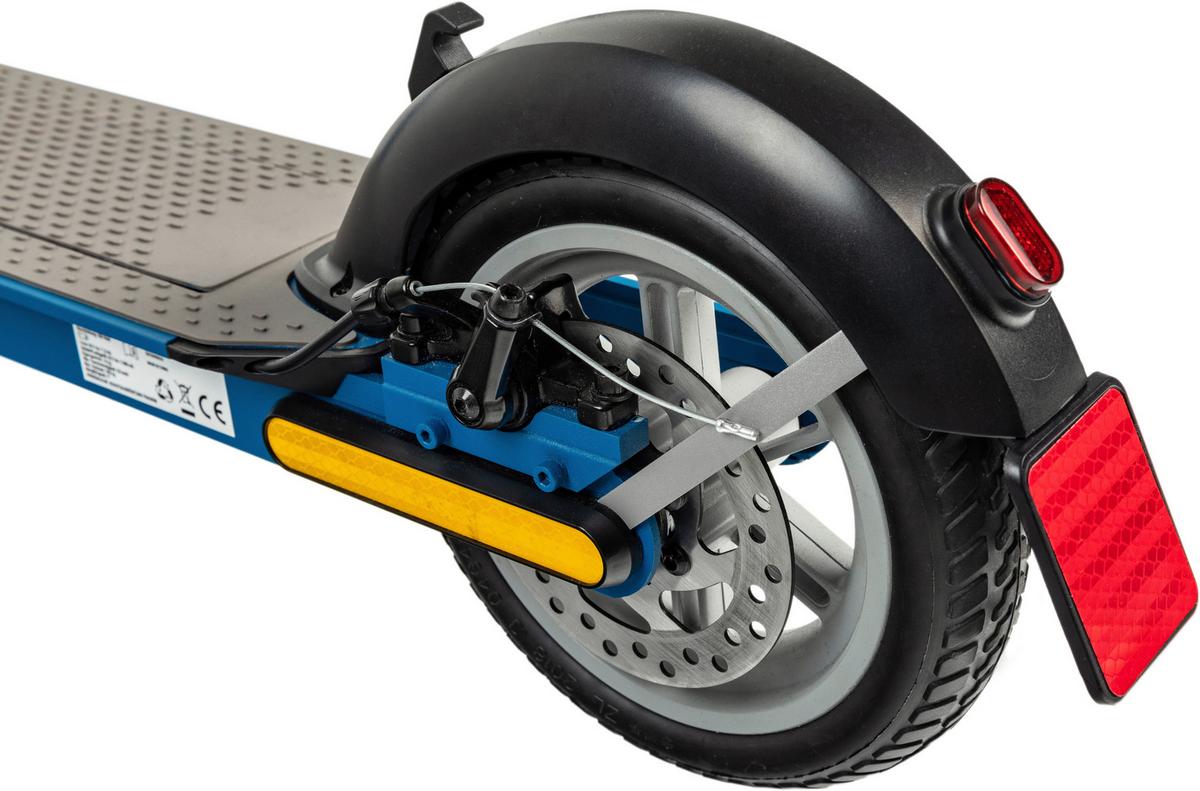 E-Scooter Grundig inkl. Digitaler Tachoanzeige - Blau/Grau, Basics, Kunststoff/Metall (116/43/114,5cm) - Grundig