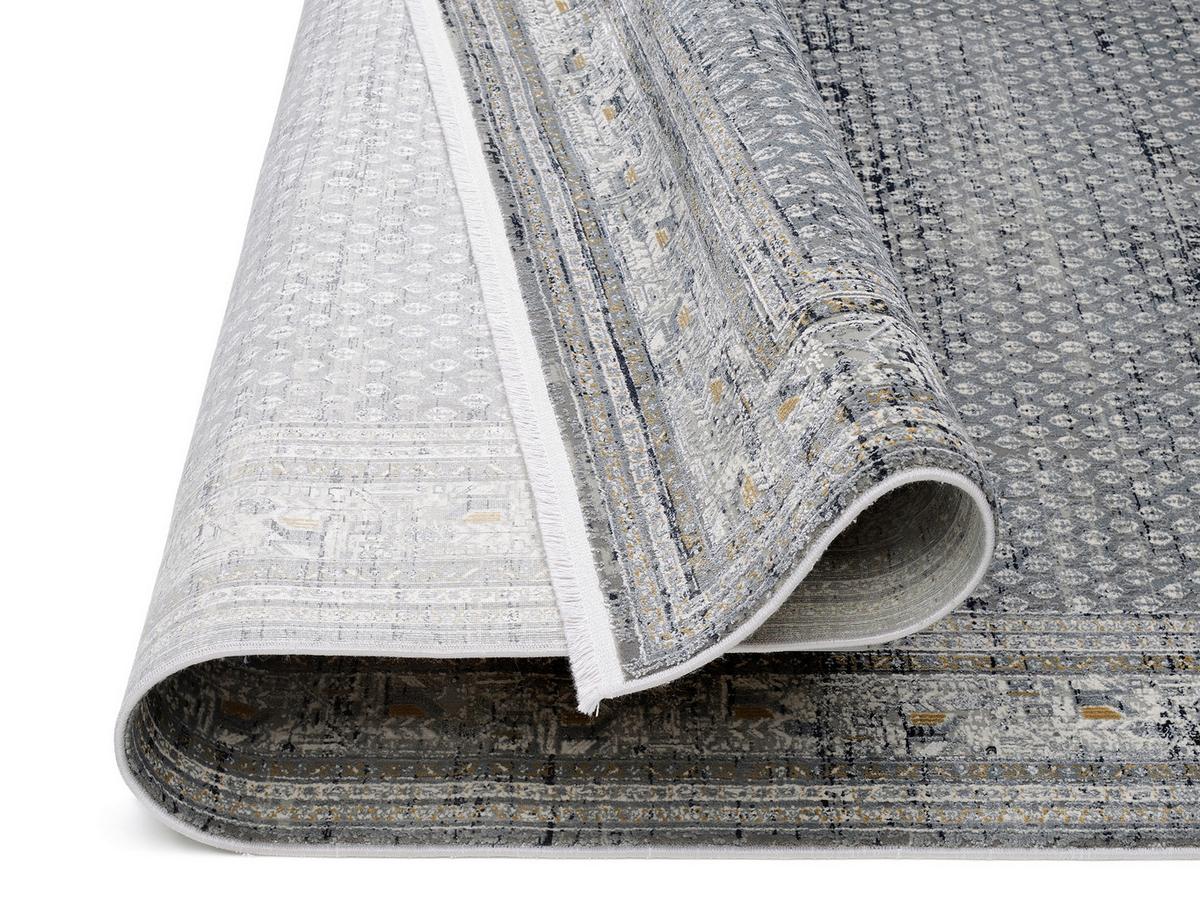 Webteppich Grau Monza 140x200 cm - Grau, LIFESTYLE, Textil (140/200cm) - Dieter Knoll