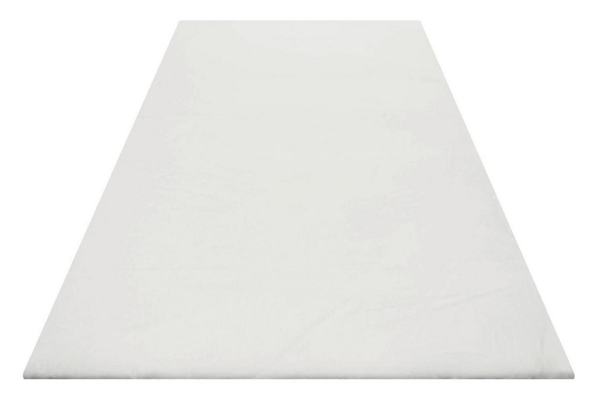 Hochflorteppich Weiß, Bxl: Ca. 70x140 Cm - Weiß, KONVENTIONELL, Textil (70/140cm) - Esprit