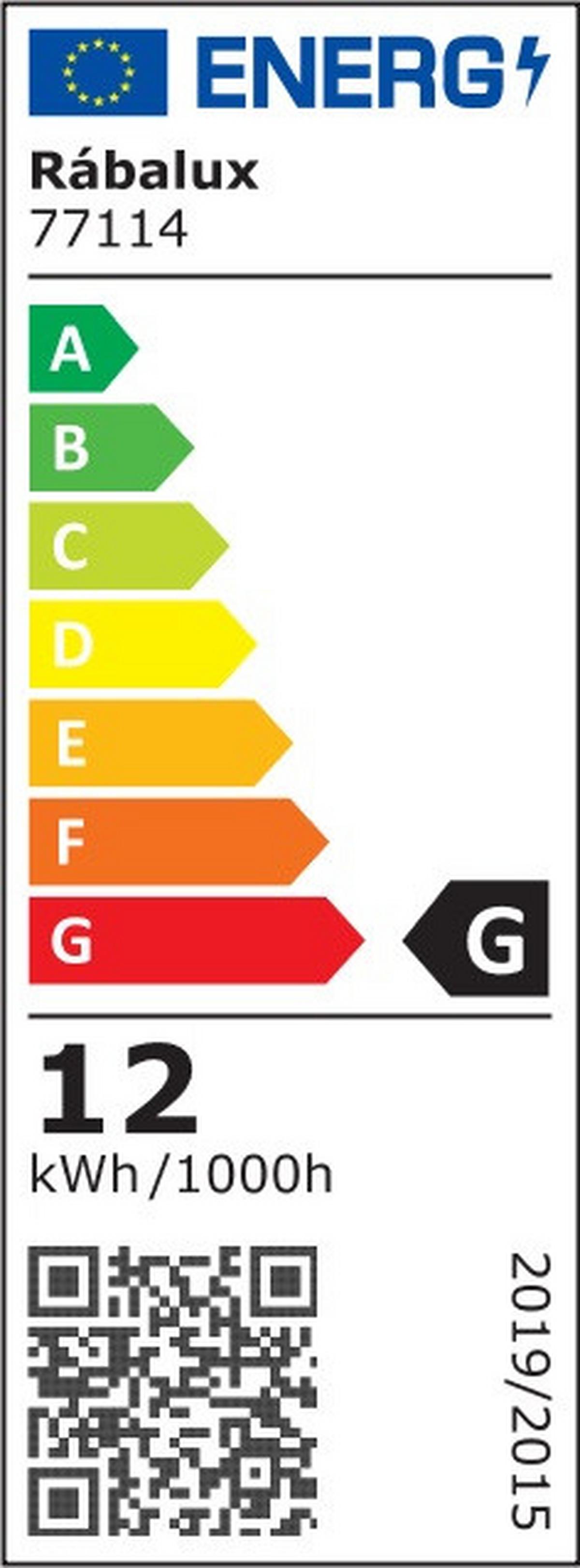 Kültéri Falilámpa Mataro 77114 - Basics (23/7,5cm) - Rabalux