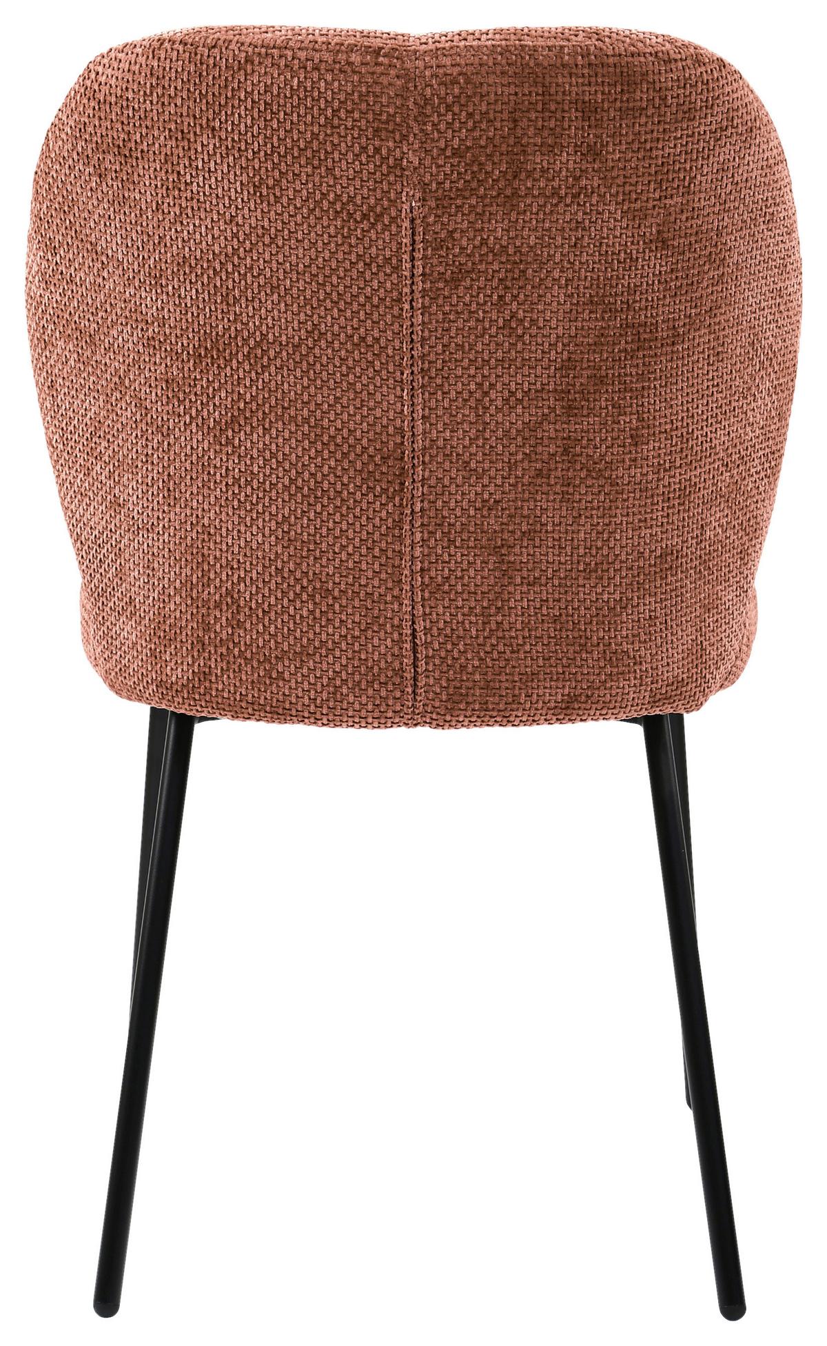 ŽIDLE MARA - růžová/černá, Lifestyle, kov/dřevo (52/87/64cm) - Mömax