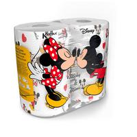 Küchenrolle Mickey And Minnie - Basics, Papier (14,3/28,6/22,8cm)