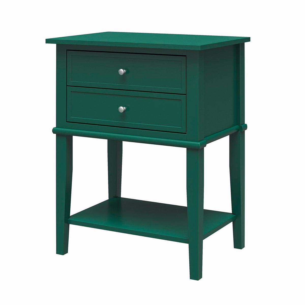 Beistelltisch Franklin Dunkelgrün B: 56 Cm - Dunkelgrün, Design, Holz/Holzwerkstoff (56/40/72cm) - MID.YOU