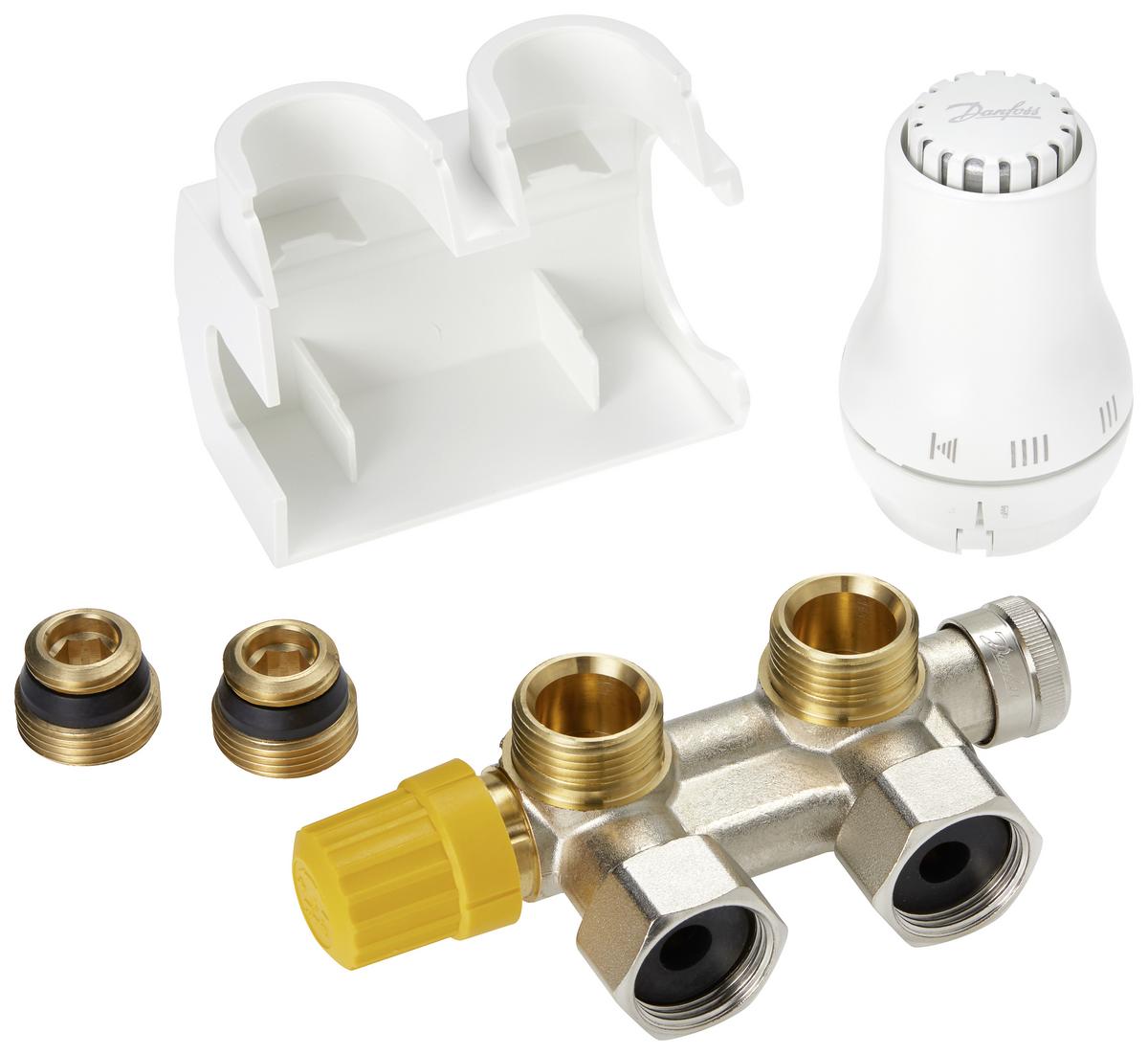 Thermostat für Handtuchheizkörper Ba100 - Weiß, Metall (23/9/6cm)