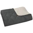 Steppdecke Annika Leicht 140x200 cm - Taupe/Grau, MODERN, Textil (140/200cm) - Luca Bessoni