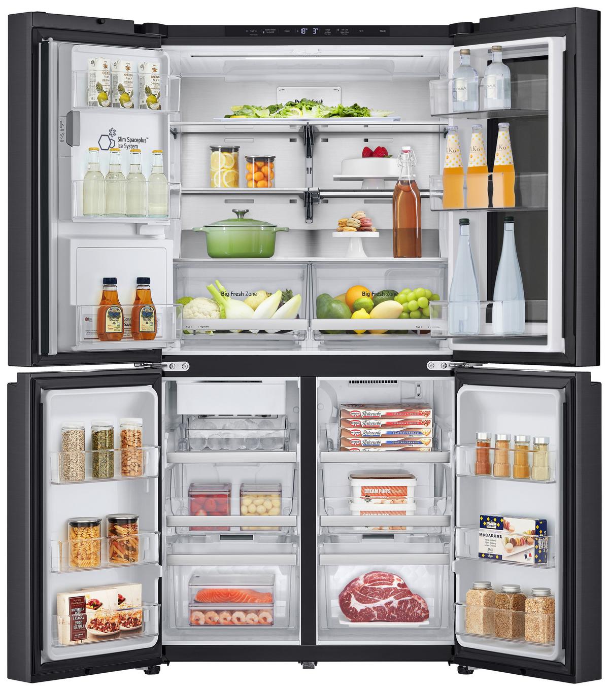 Multi-Door Gmg960evee - Basics, Glas/Kunststoff (91.4/179.2/72.9cm) - LG