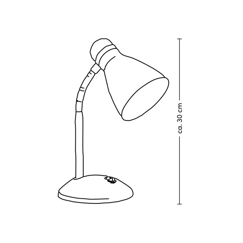 Stolní lampa Elif V: 30cm, 25 Watt