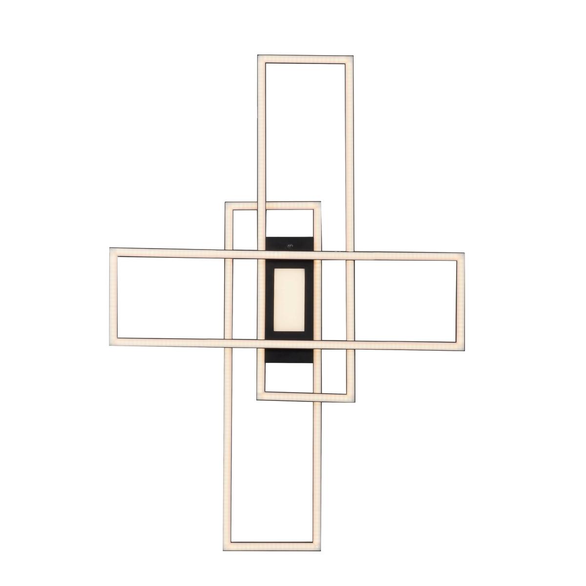 LED-Deckenleuchte Asmin L: 99,2 cm Getrennt Schaltbar - Basics, Kunststoff/Metall (99,2/69,4/5,1cm)