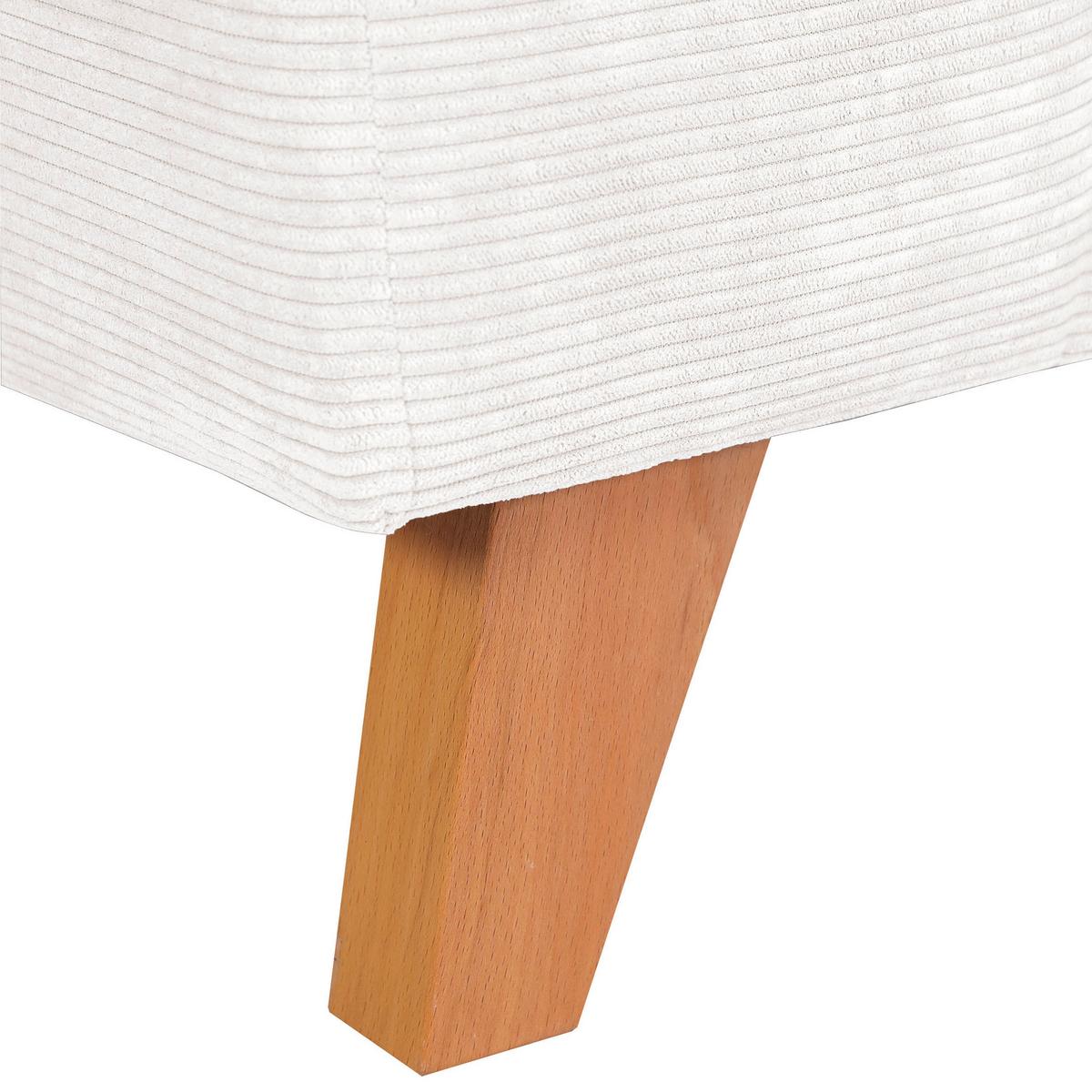 Bigsofa Rimini, Naturfarben B: 240 cm - Buchefarben/Naturfarben, Design, Textil (240/63/90cm) - MID.YOU