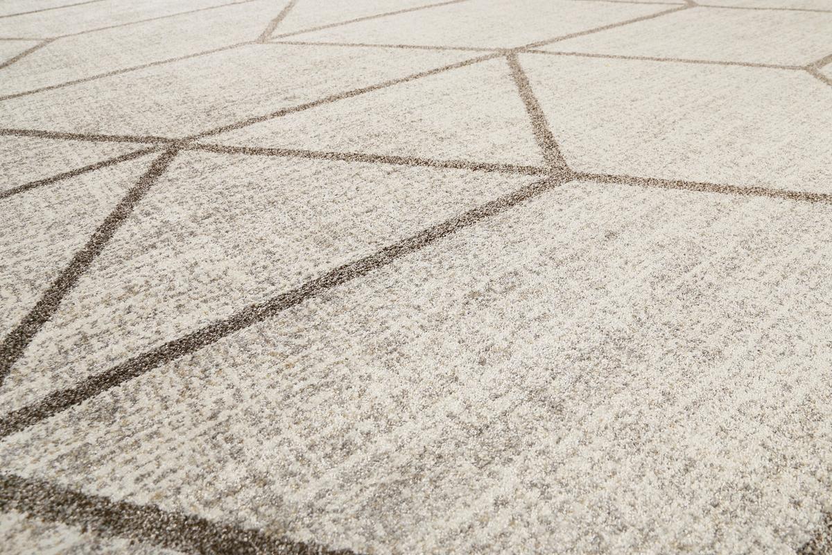 Webteppich Bossa Lounge Taupe/beige 200x290 Cm - Taupe/Beige, Design, Textil (200/290cm) - WECON HOME