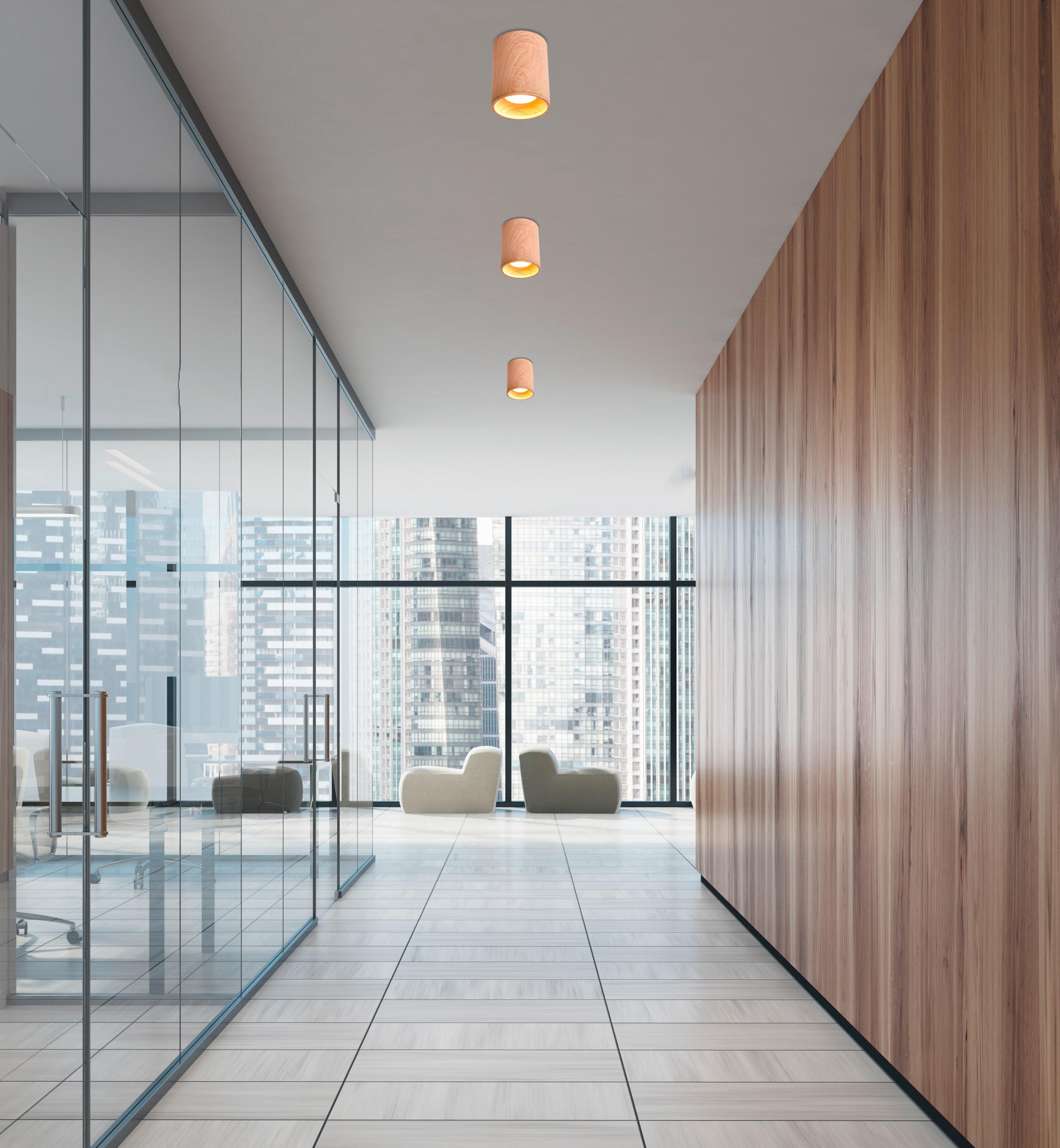 Deckenleuchte 2277165 Tuba - Buchefarben, Natur, Metall (7.9/7.9/10cm)