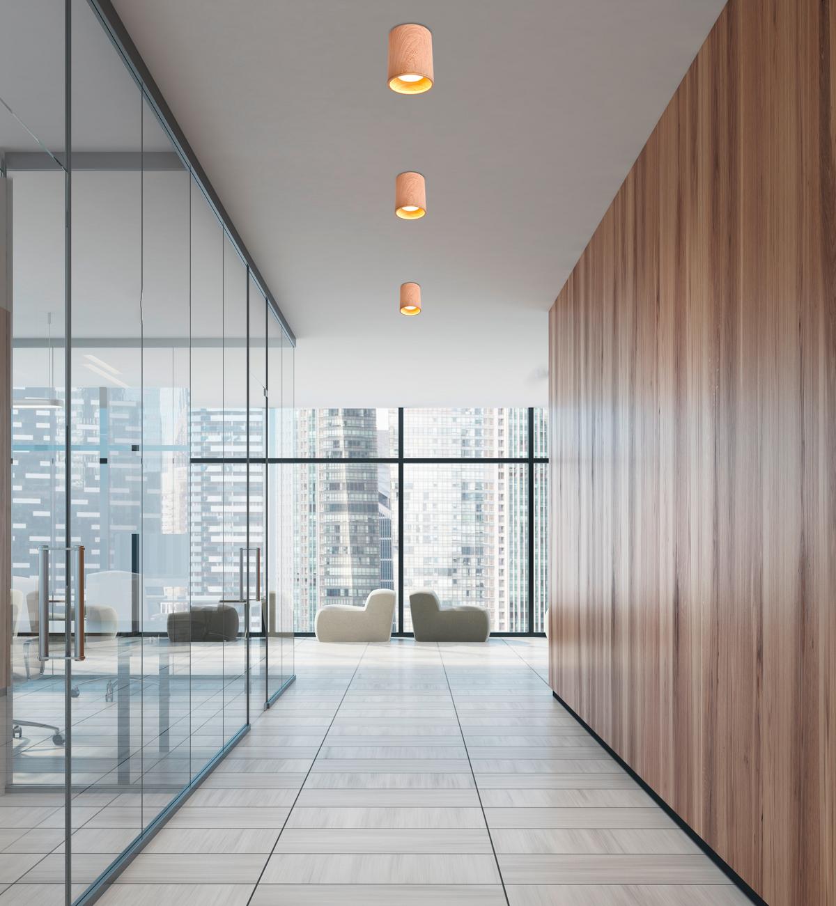 Deckenleuchte 2277165 Tuba - Buchefarben, Natur, Metall (7.9/7.9/10cm)