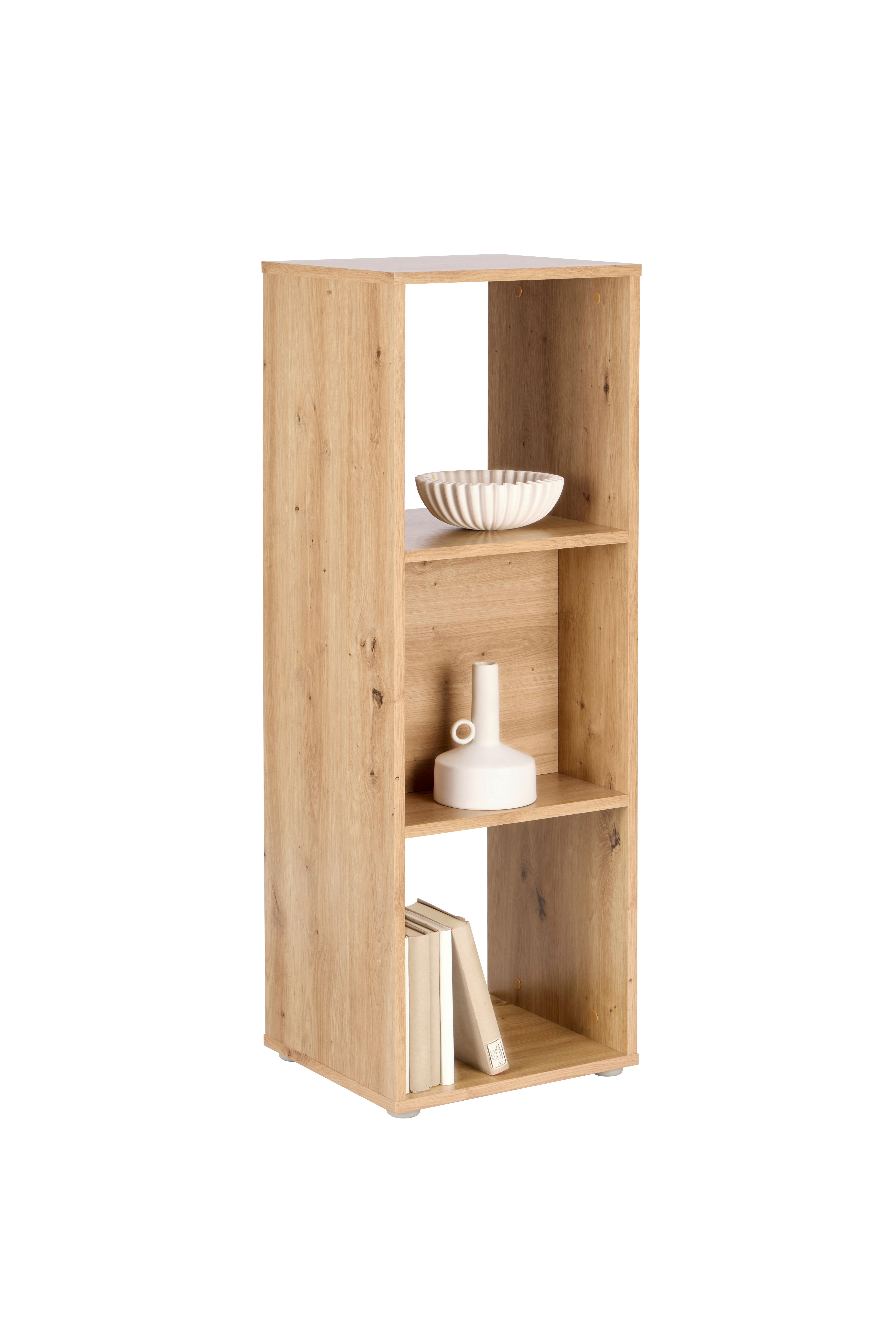 Regal Pisa 13 Artisan B: 38,4 cm - Eiche Artisan, Trend, Holzwerkstoff (38,4/113/35cm)