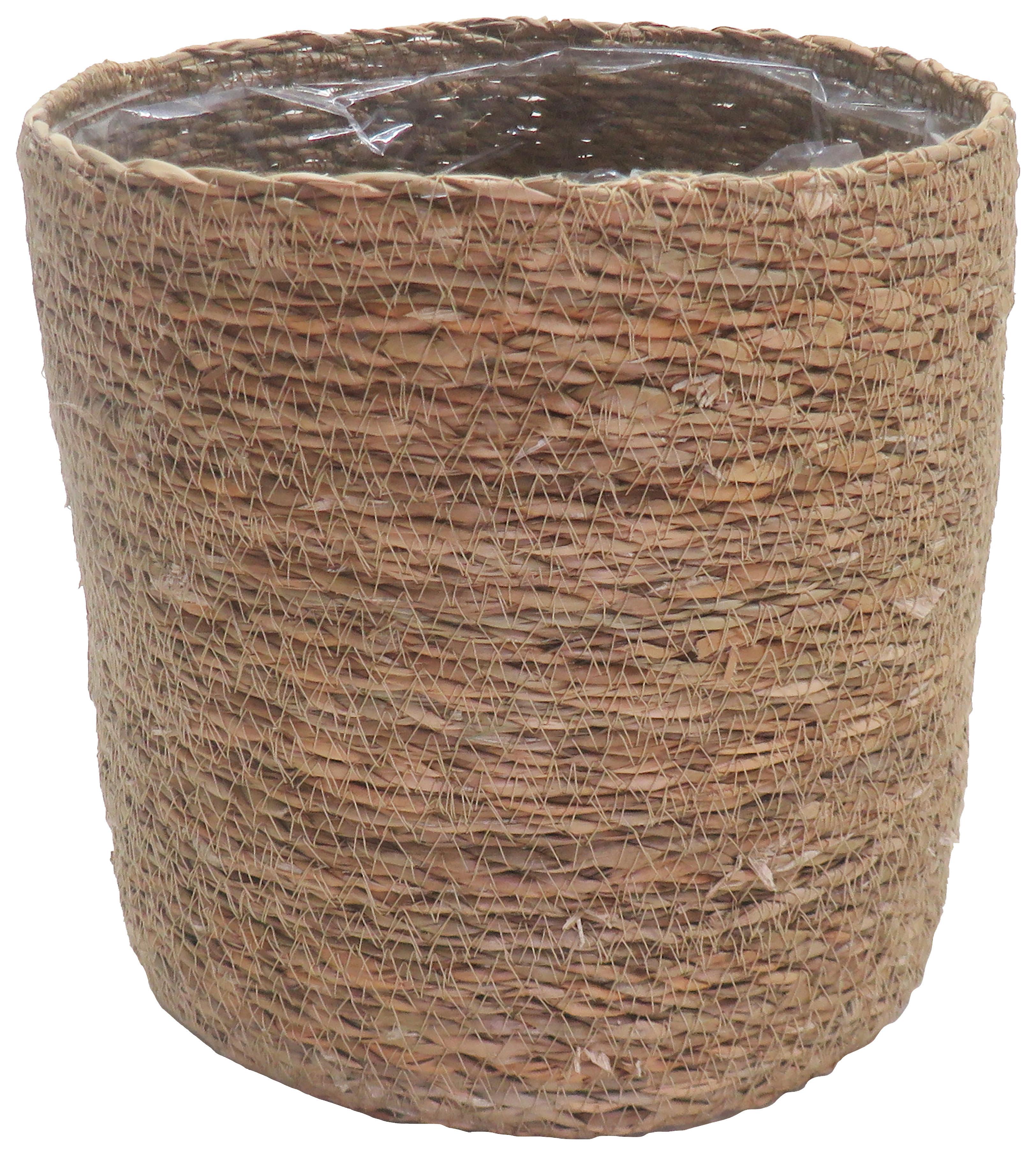 Virágkaspó Hogla - natúr színű, Konventionell, természetes anyagok (20/21cm) - James Wood