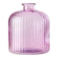 Váza DAROCA - pink, Moderní, sklo (14,5/18cm) - Mömax