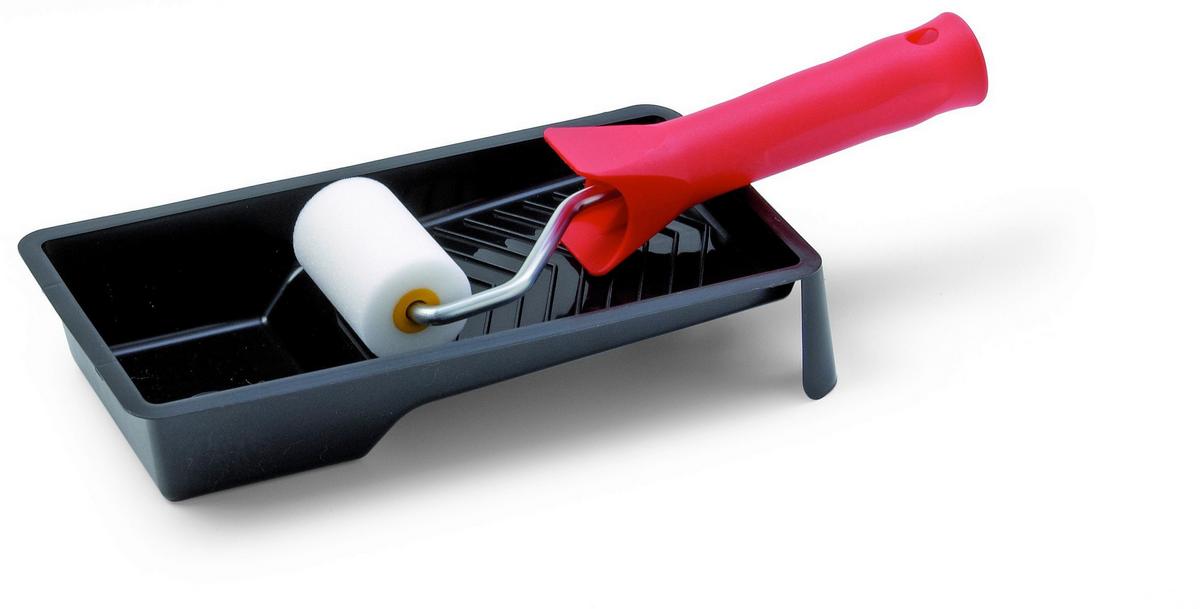 Festőhenger Szett Lehúzó Tálca Hengerrel - Basics, műanyag (21,70/11/6,80cm)