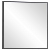 Wandspiegel Alexa Se 670 Schwarzmatt - Schwarz, Design, Glas/Holzwerkstoff (67/67/3cm) - MID.YOU