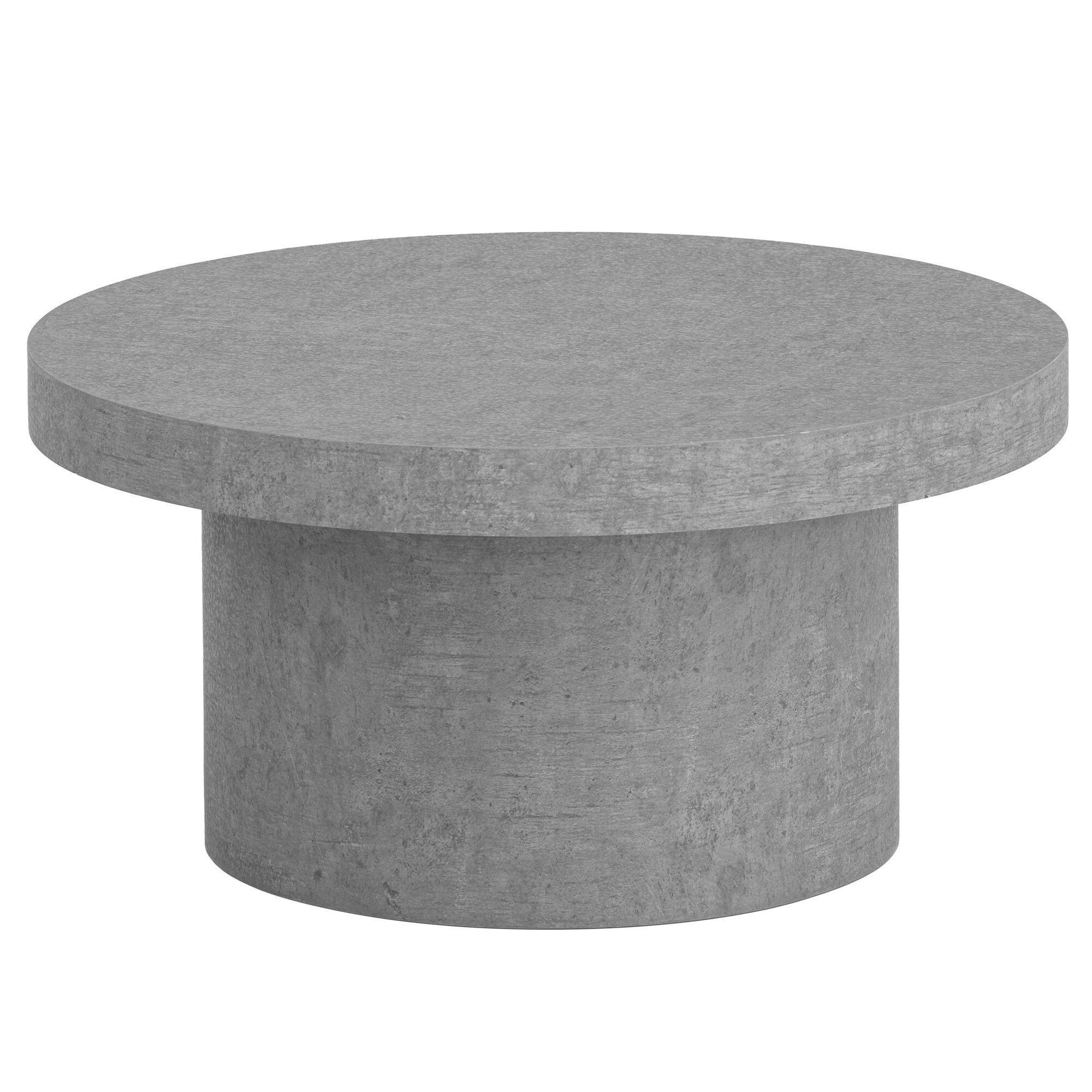 Konferenčný stolík p. 60 - sivá, Design, kompozitné drevo (60/60/30cm) - Livetastic
