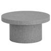 Couchtisch Grau L: 60 cm - Grau, Design, Holzwerkstoff (60/60/30cm) - Livetastic