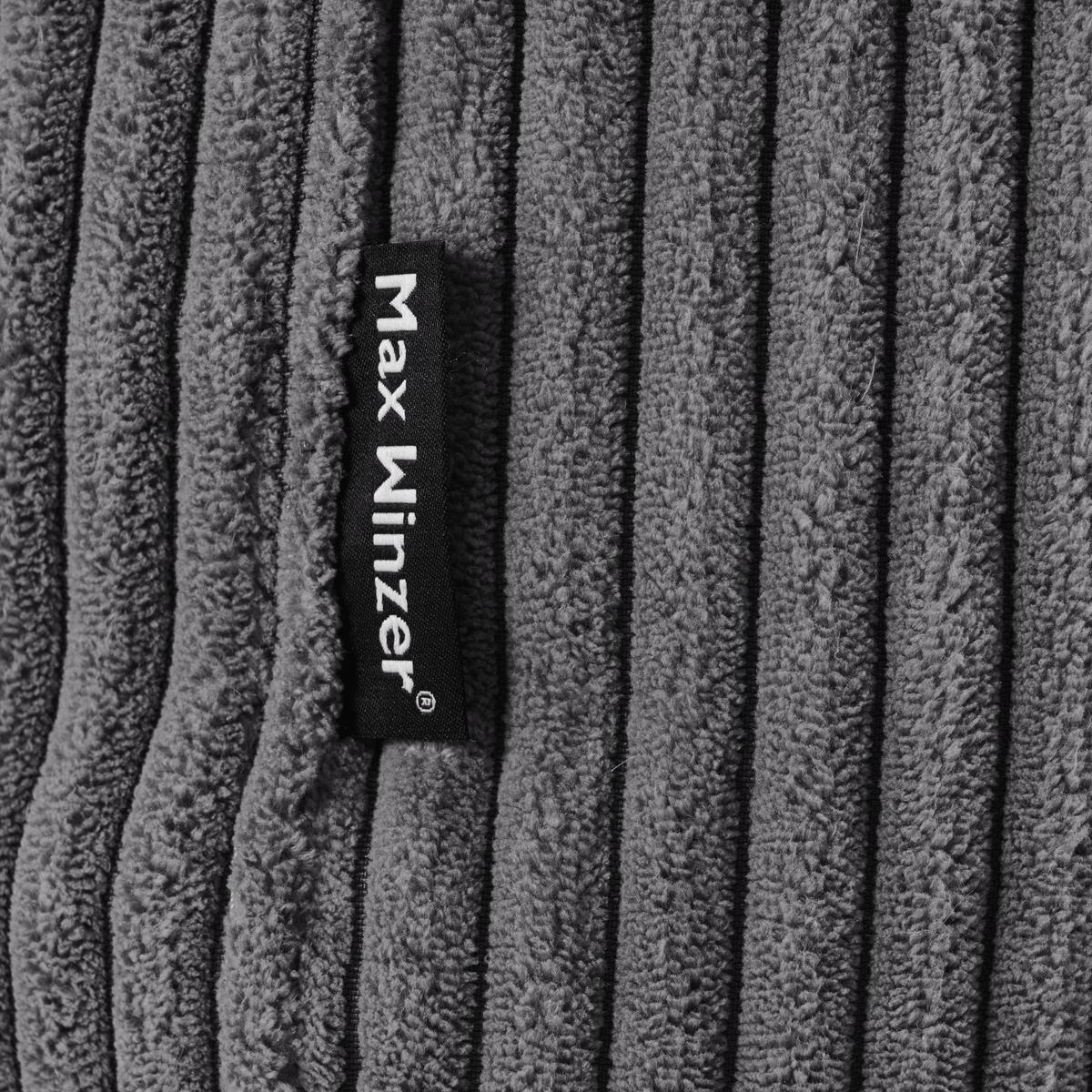 Sitzsack Anthrazit B: 83cm - Anthrazit, Trend, Textil (83/70/120cm) - Livetastic