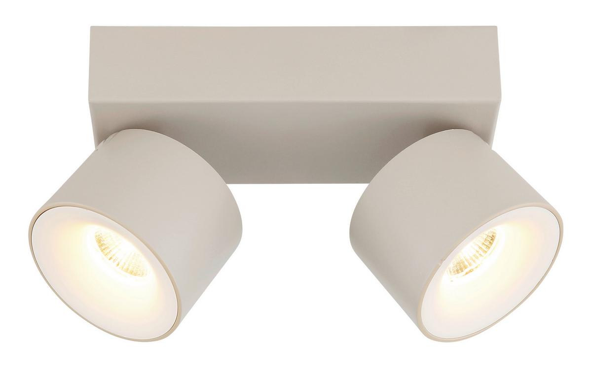 LED ZÁŘIČ RAE - bílá/průhledné, Design, kov/plast (20.5/7.2/12cm) - Globo