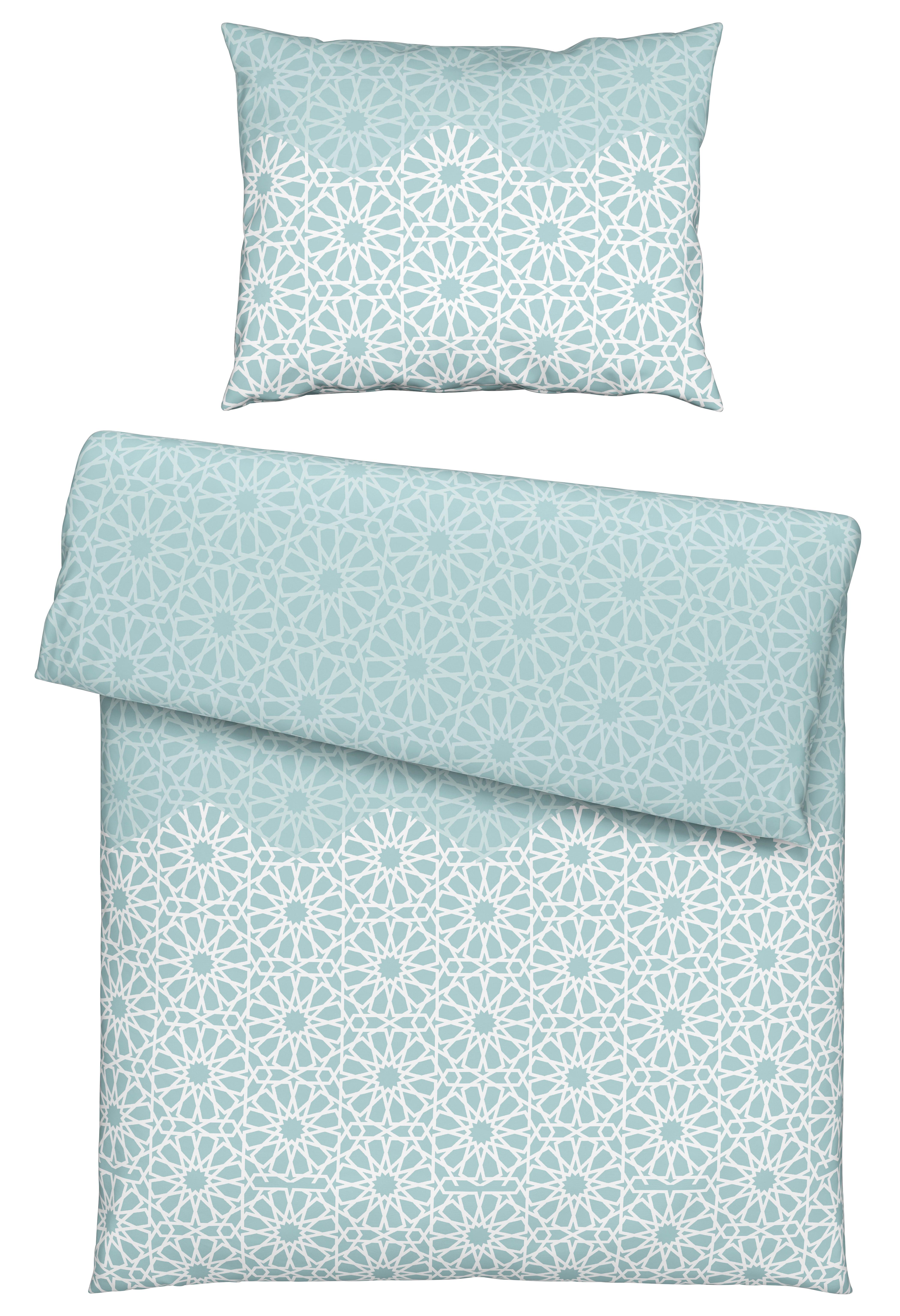 Povlečení Caroline, 70/90 140/200cm - mátově zelená, Konvenční, textil (140/200cm) - Modern Living