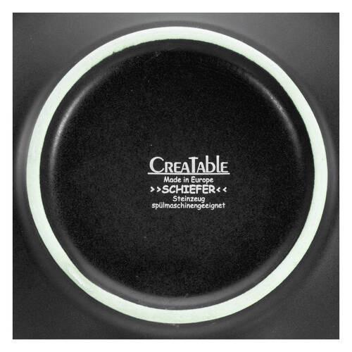 Tanier na cestoviny LAVASTONE ANTRACIT, 4-dielny - antracitová, Trend, keramika (27cm) - Creatable
