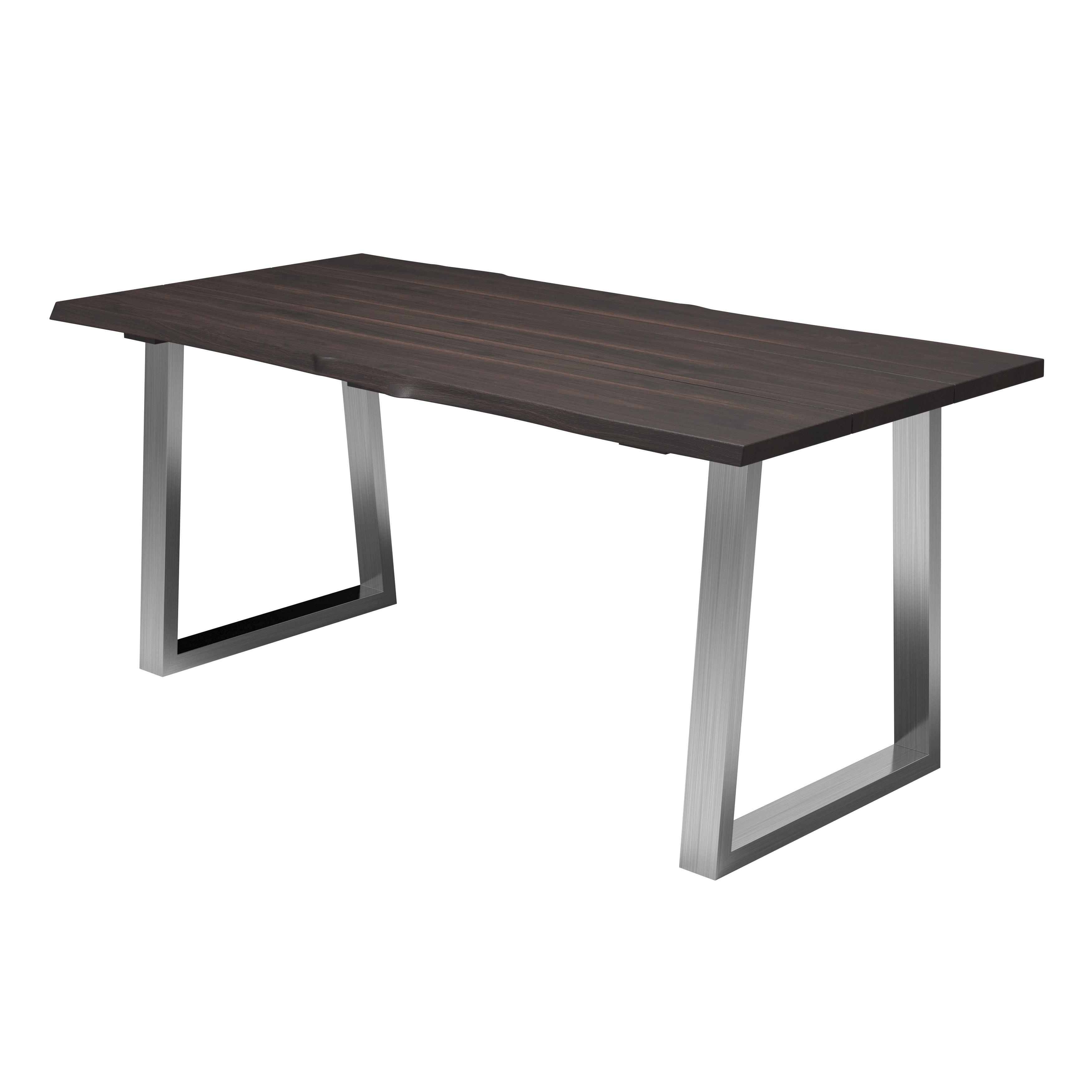 ZÁHRADNÝ STÔL CHRISTOPHER - farba akácie/farba ušľachtilej ocele, Natur, kov/drevo (180/100/76cm) - Modern Living