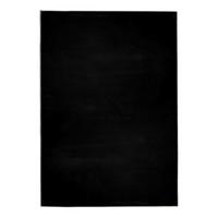 FLACHWEBETEPPICH Schwarz, BxL: ca. 160x230 cm - Schwarz, Basics, Textil (160/230cm) - Kayoom