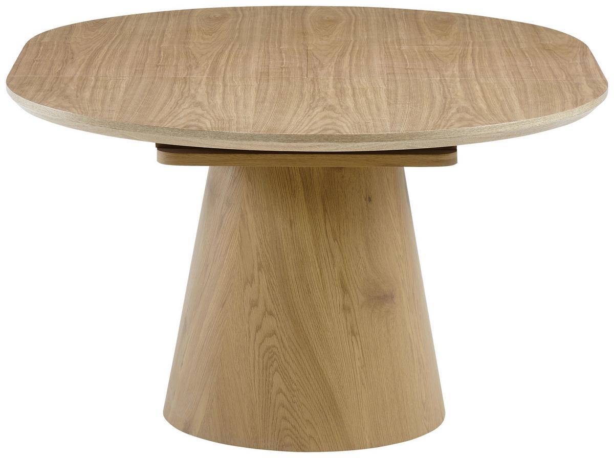 Esstisch Sundsvall Eichefarben L: 120-160 cm - Eichefarben, MODERN, Holz/Holzwerkstoff (120/160/120/76cm) - P & B