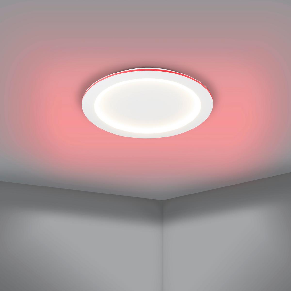 LED-Deckenleuchte 900487* Padrogiano - Weiß, Basics, Kunststoff/Metall (59,5cm) - Eglo