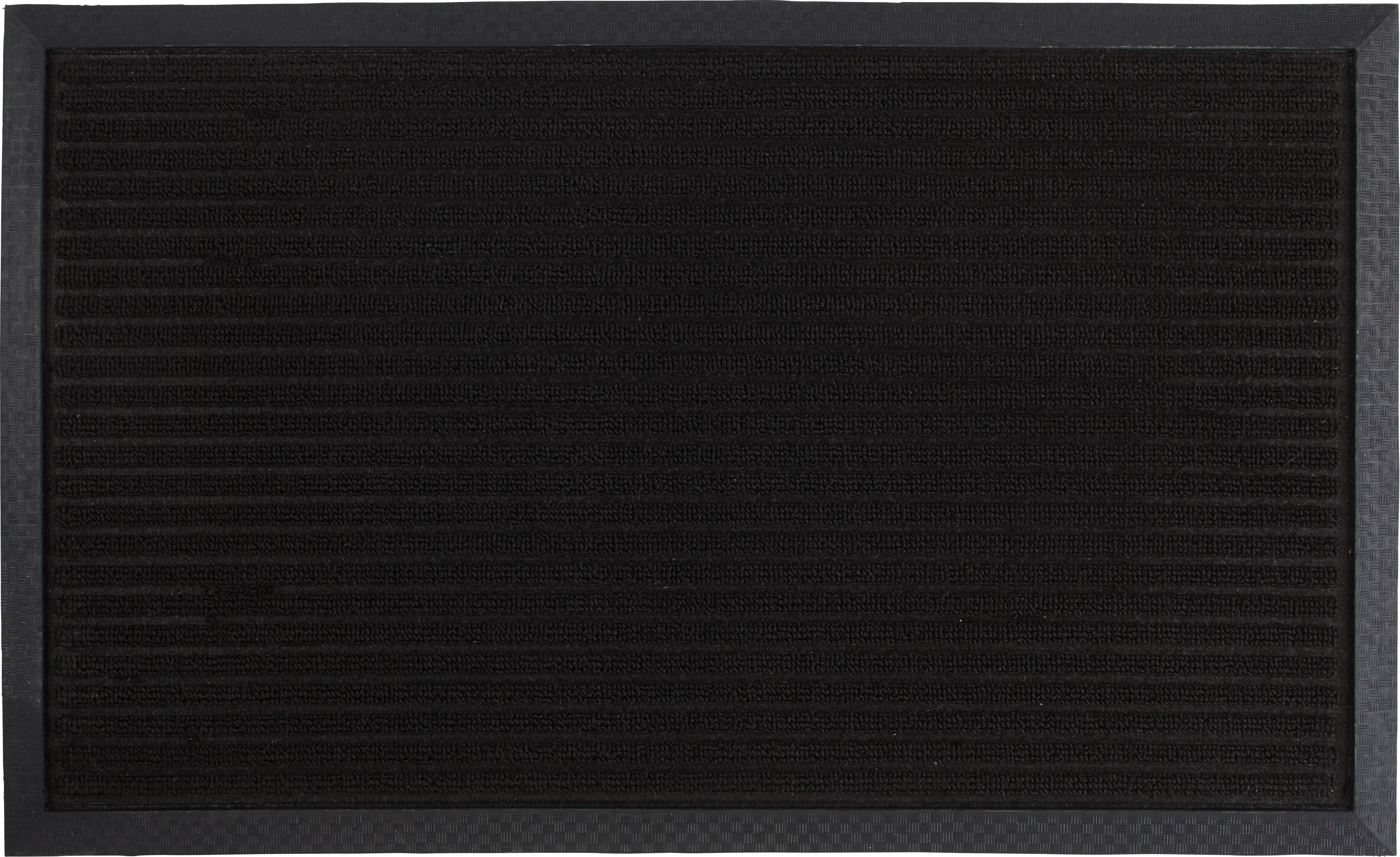 ROHOŽKA Ingo 1, 25/60cm - hnedá/čierna, Modern, plast (25/60cm) - Mömax