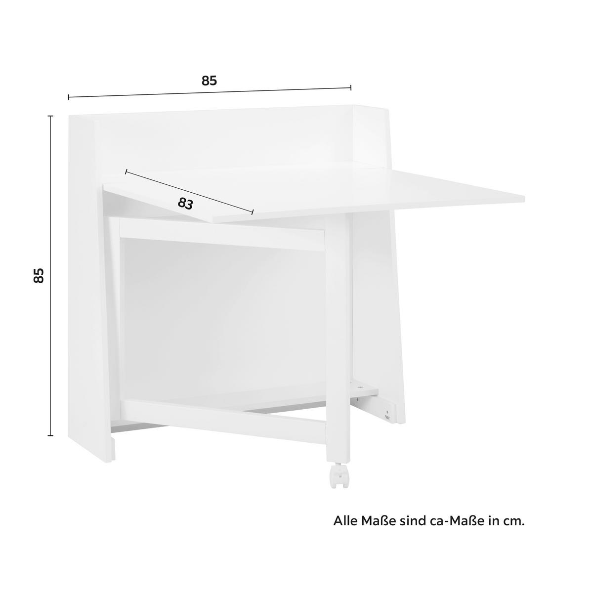 Stolová Súprava Theo Biela - biela, Moderný, drevo (85/83/85cm) - P & B