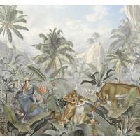 Fototapete Lion King Hills - Multicolor, Trend, Papier (300/280cm)