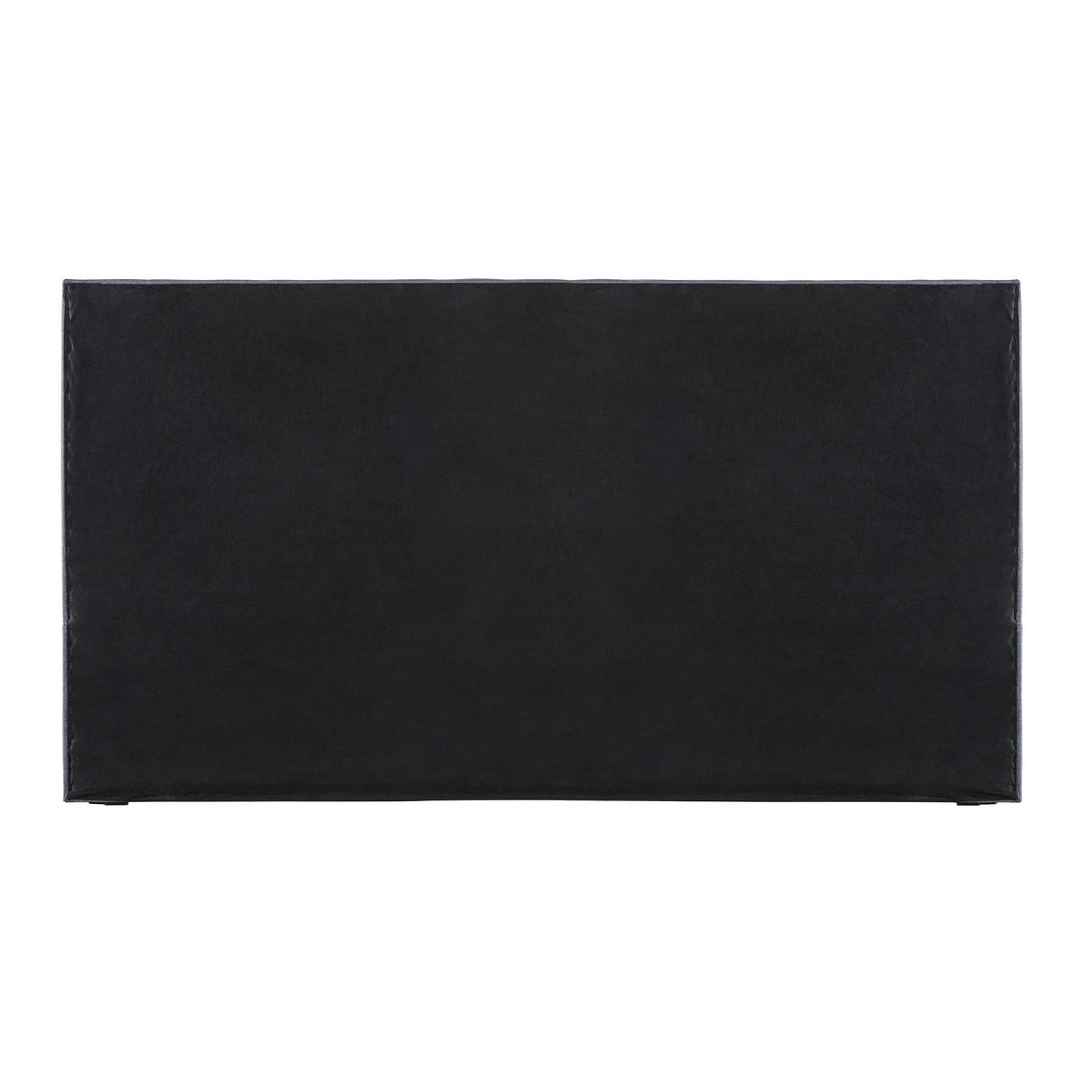 Americká posteľ LUCY 2, 180x200, tmavosivá - čierna/tmavosivá, Modern, drevo/kompozitné drevo (180/200cm) - Bessagi Home
