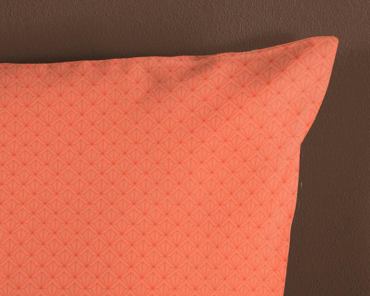 BETTWÄSCHE BERNICE - Koralle/Multicolor, Design, Textil (140/200cm)