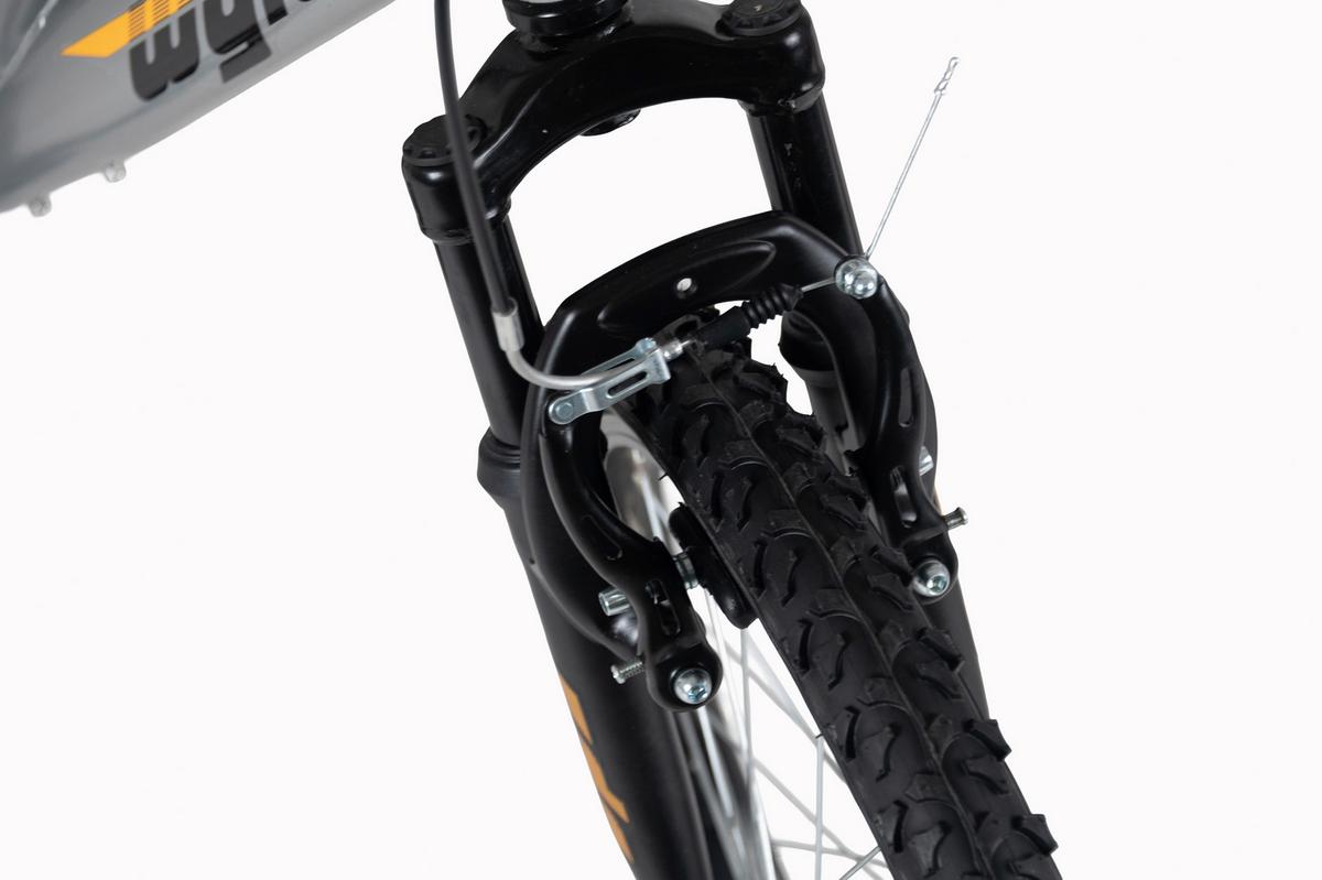 WYLD Kinder-MTB Fully 20'' grau - Grau, LIFESTYLE, Metall