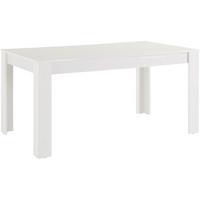 Esstisch Lynn Weiß L: 160 cm - Weiß, Design, Holzwerkstoff (160/75/90cm) - MID.YOU