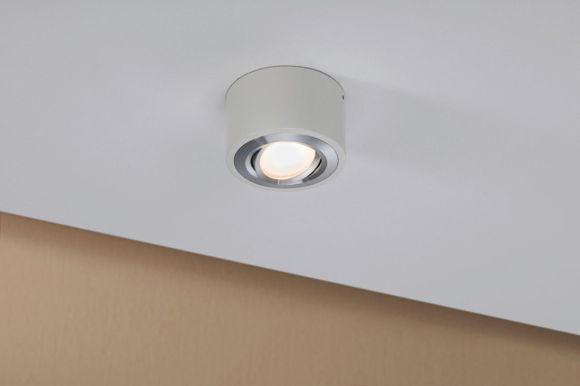 Strahler 1-Flammig Ø 9,7 cm - Alufarben, Basics, Metall (9,7/6cm) - Paulmann