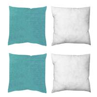 ZIERKISSEN Petrol 40x40 cm - Petrol, Basics, Textil (40/40cm)