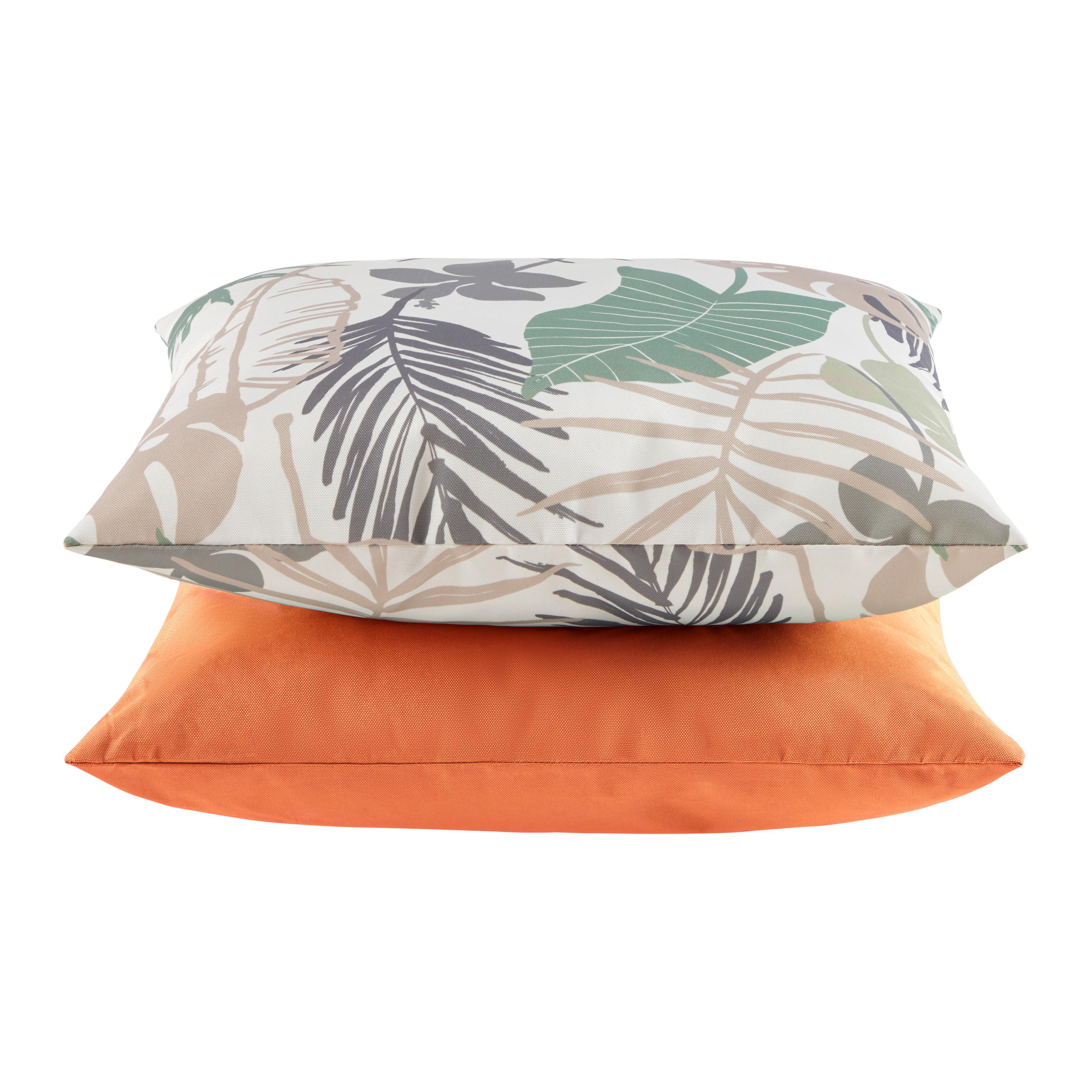 Outdoor-Kissen Dodo Orange ca. 45x45cm - oranžová, Konvenční, textil (45/45cm) - Mömax