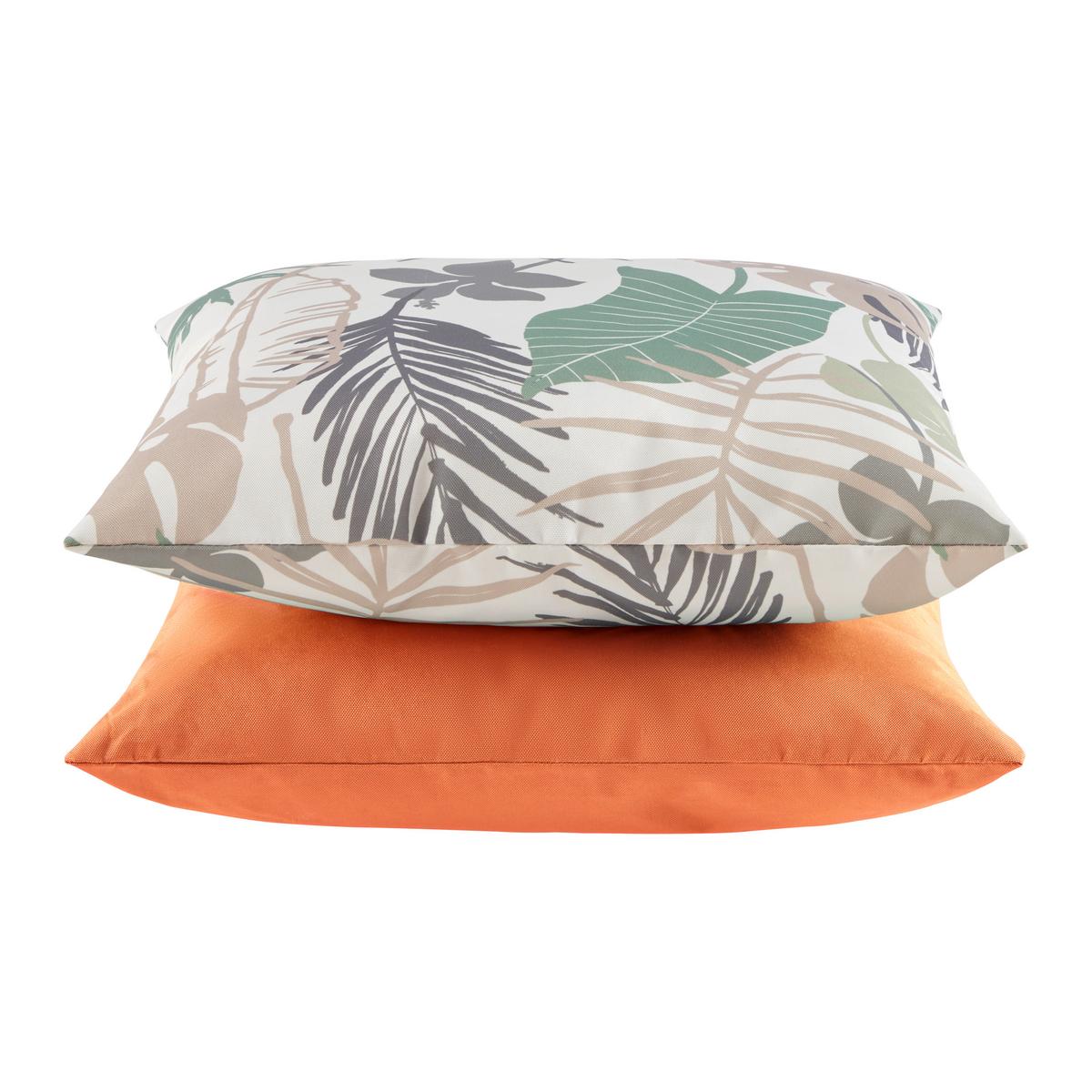 Outdoor-Kissen Dodo Orange ca. 45x45cm - oranžová, Konvenční, textil (45/45cm) - Mömax