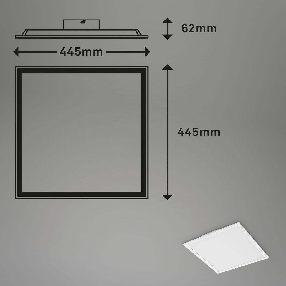 LED-Paneel, Rgb, 24w 7152016 Cct Rgb - Trend (45/45/5cm)