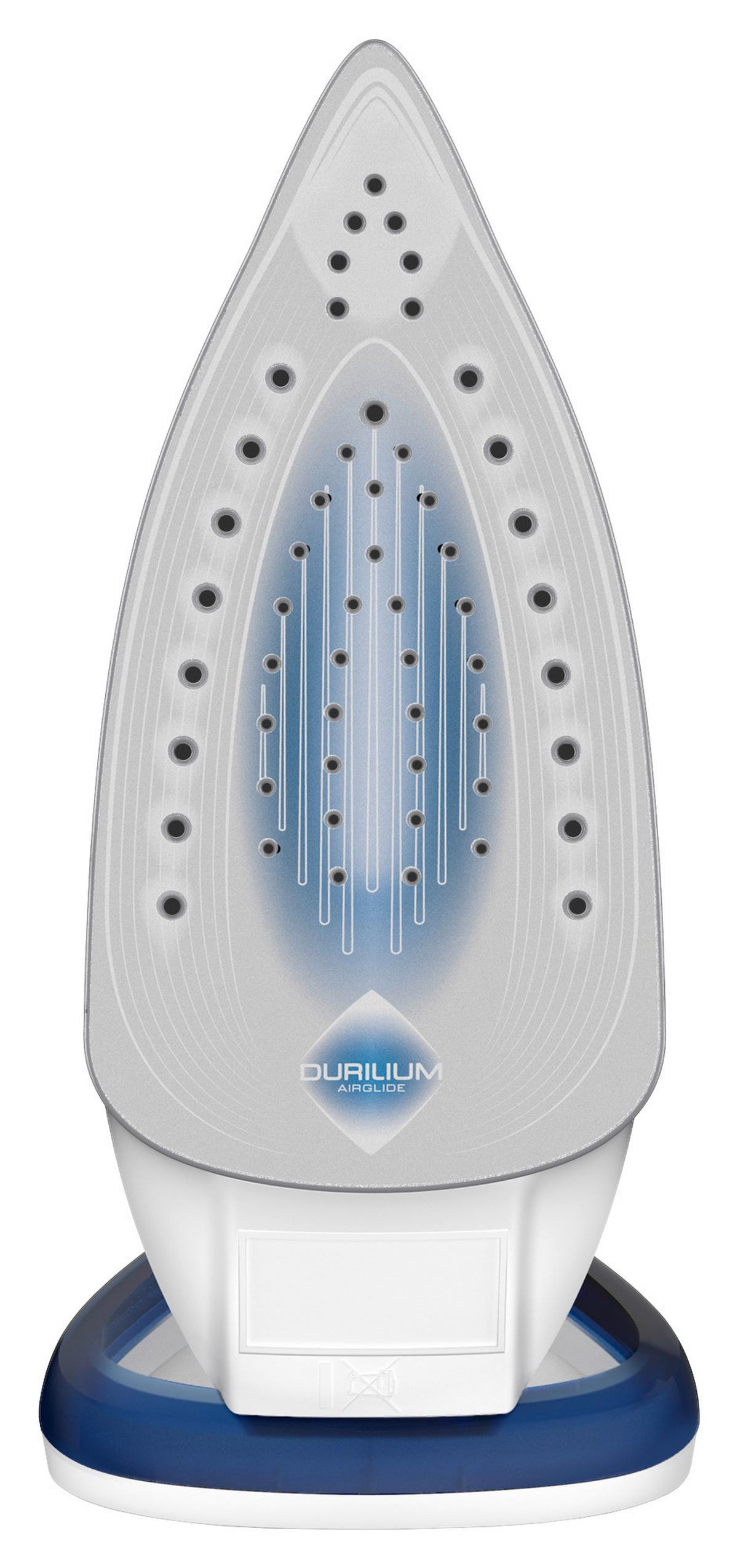 Dampfbügeleisen Fv5736 Weiß/Hellblau 2500 W - Weiß/Hellblau, Basics, Kunststoff/Metall (34/14/18cm) - Tefal