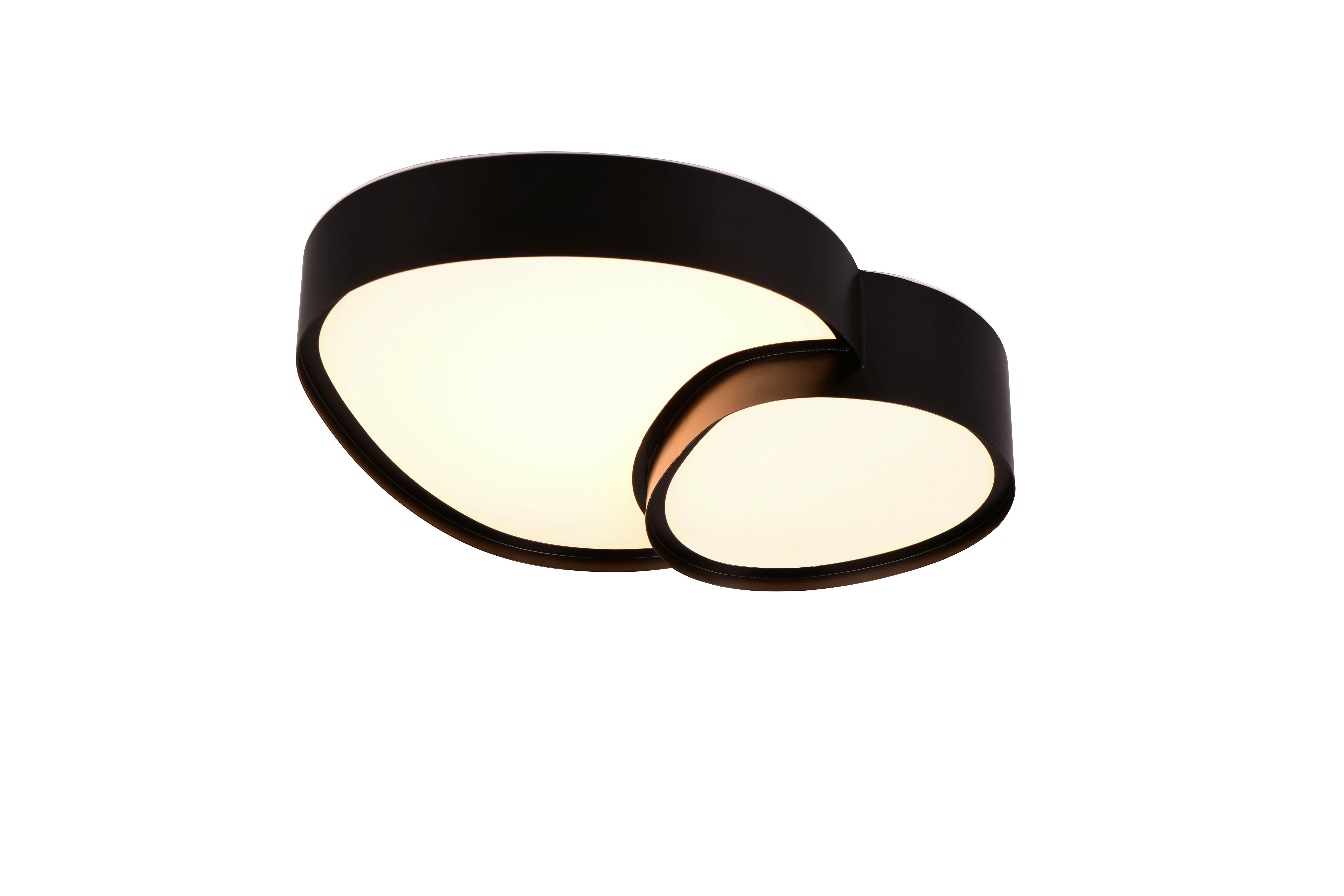 LED-Deckenleuchte 647510232 Rise - Schwarz, Design, Metall (43,5/11,5/36cm) - Trio Leuchten