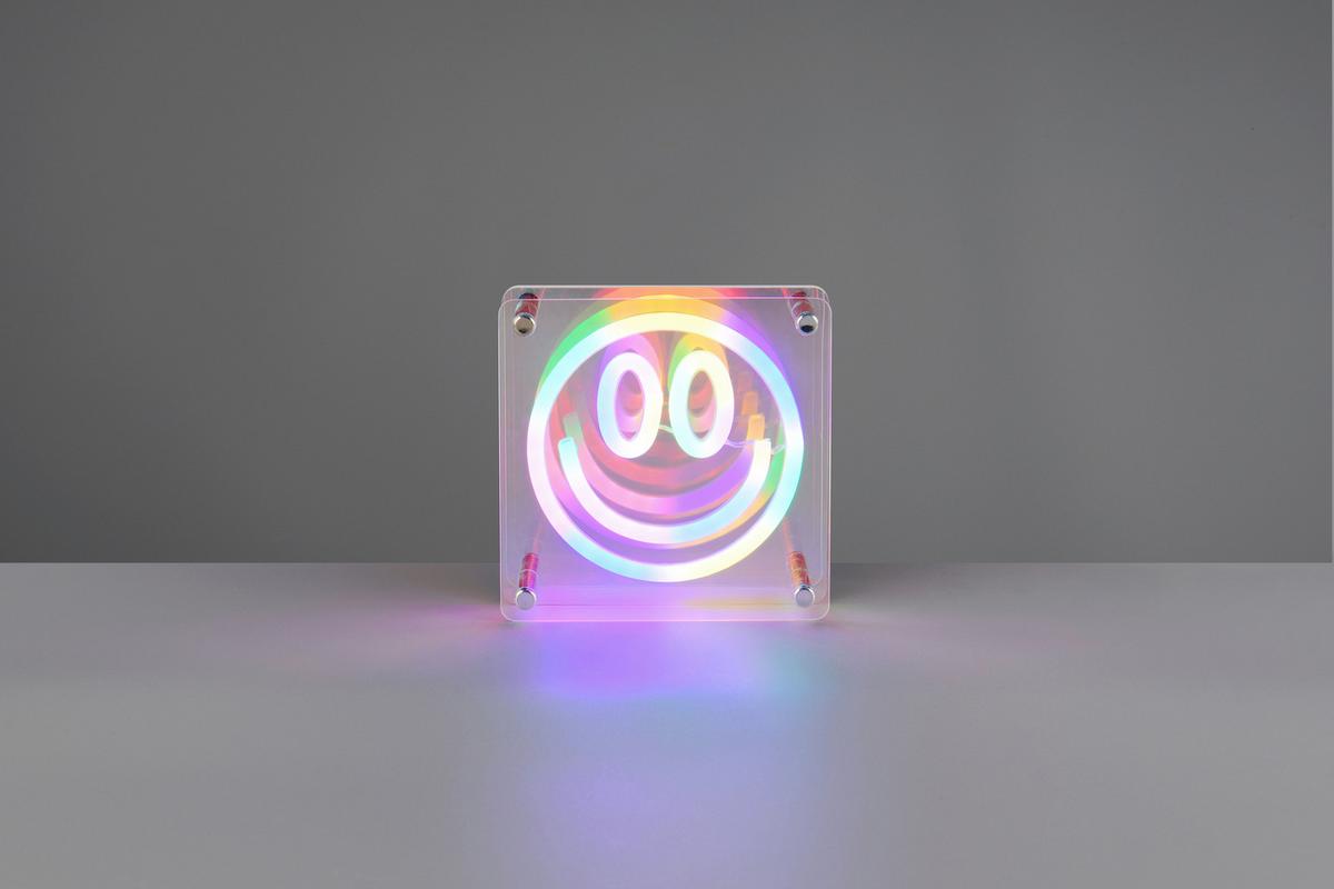 DEKORAČNÍ LED SVÍTIDLO HELGA - průhledné, Moderní, kov/plast (14,5/14,5/5cm) - Mömax