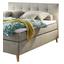 Boxspringbett mit Topper 180x200cm Massouri, Sandfarben - Sandfarben/Kieferfarben, KONVENTIONELL, Holzwerkstoff/Textil (180/200cm) - MID.YOU Boxspringbett mit Topper 180x200cm Massouri, Sandfarben - Sandfarben/Kieferfarben, KONVENTIONELL, Holzwerkstoff/Textil (180/200cm) - MID.YOU
